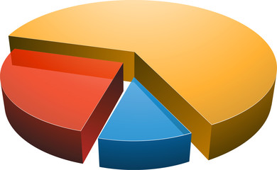 Obraz premium Digital charts illustration