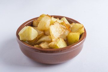 Patatas bravas typical spanish