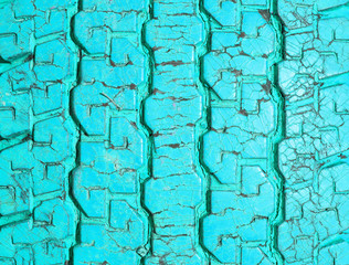 old tires for background.