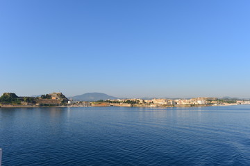 Fototapeta na wymiar Insel Korfu im Ionischen Meer