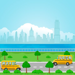 school bus illustration