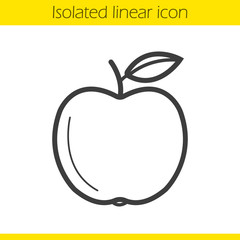 Apple linear icon