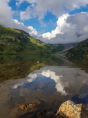Engstlensee lake in Switzerland