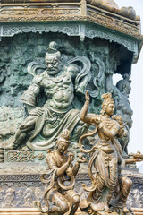 Fototapeta na wymiar Lingshan Buddha in Wuxi, China, Buddhist culture