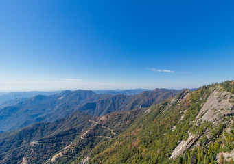 Moro Rock In Sequoia National Park California, USA