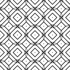 Design seamless monochrome grid pattern