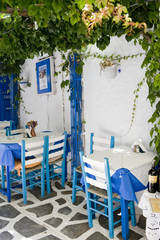 typical greek street