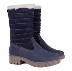 all-weather shoes isolated on a white background 