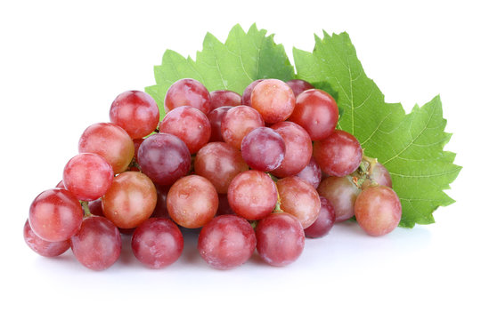 Trauben Weintrauben rot Früchte Obst Freisteller freigestellt i