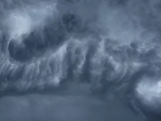 Keuken foto achterwand Hemel stormy clouds
