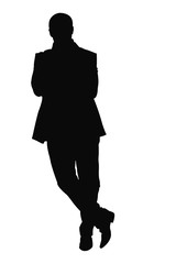 business man silhouette