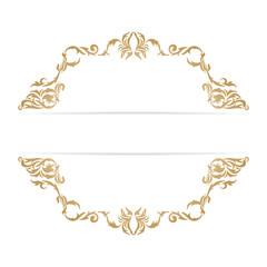 Royal classic ornamental frame.