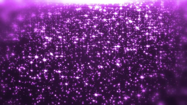  Christmas animated violet background. Background white glitter  - winter theme. Seamless loop.