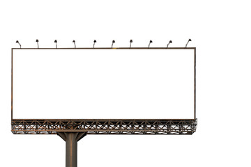 Obraz premium Billboard blank for outdoor advertising poster