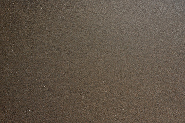 Obraz premium Volcanic black sand beach