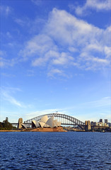 City skyline in Sydney Australia