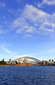 City skyline in Sydney Australia