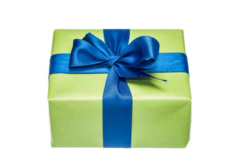 Green and Blue Gift Box