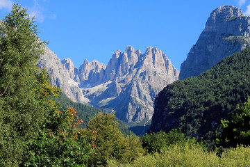 Mountain view in Molveno