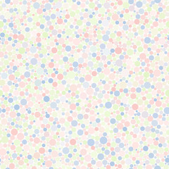 Seamless background with bright circles