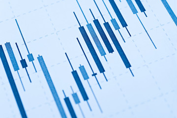Detail graphics stock exchange