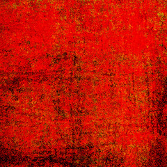 Texture red plastered wall for background