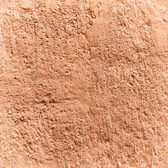Texture brown plastered wall for background