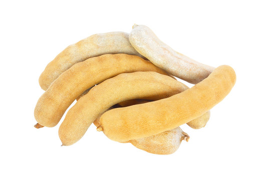 Tamarind isolated on white background