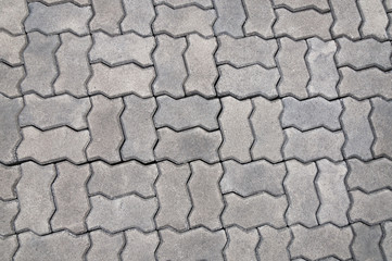 cobblestone background,Stone paving texture. Abstract pavement background