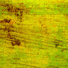 abstract yellow background texture of an old rusty wall