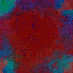 Abstract blue background texture of red spots