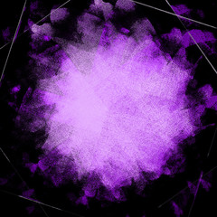 abstract black background violet center