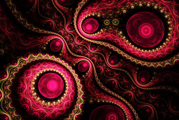 abstract fractal background