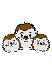 2 children mamapapa families, sibling, brothers, sisters child baby offspring sweet little cute hedgehog team putzig