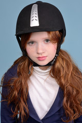redhead girl jockey