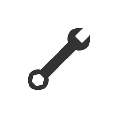 Service tool icon, wrench icon