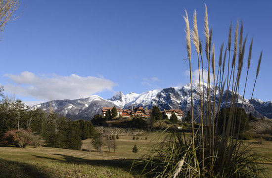 Landscape of San Carlos de Bariloche, Argentina. 