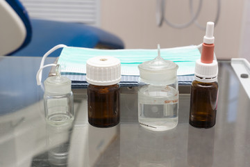 Medical table doctor dentist