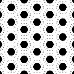 Ornament with elements of black and white colors. i
