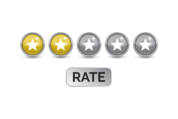 rate star button