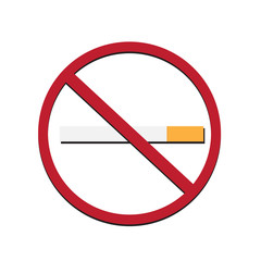 Vector illustration of for World No Tobacco Day,Anti Smoking sticker, tag or label design with cigarette for World No Smoking Day.