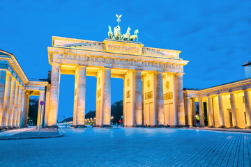 Brandenburger Tor (Brandenburg Gate) in Berlin, Germany