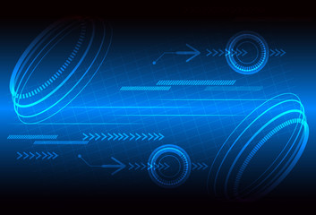 Abstract futuristic technology background