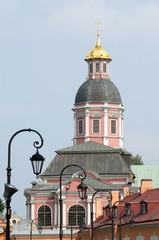 Obraz premium The dome of the Christian Church.