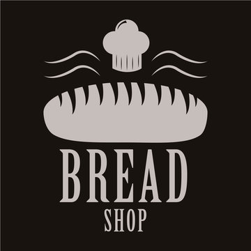 Bakery logotype. Bakery or bred shop vintage design element.