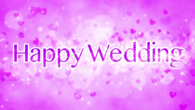 wedding message [ loop ] bridal,VJ,background