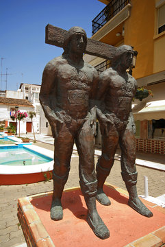 Working Men Statue, Estepona.