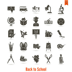 School and Education Icons