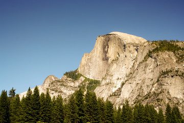 Fototapeta na wymiar Half Dome at Yosemite national park
