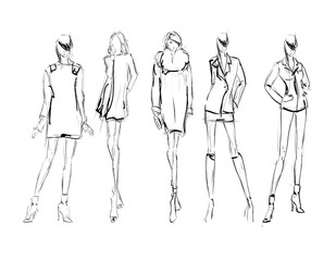 SKETCH. fashion girls